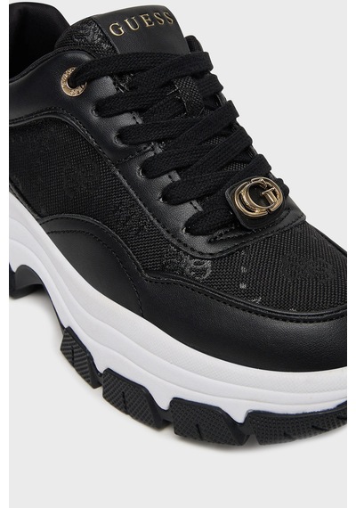 Guess Bayan Ayakkabı Flfbrt Ele12 Black Siyah Siyah