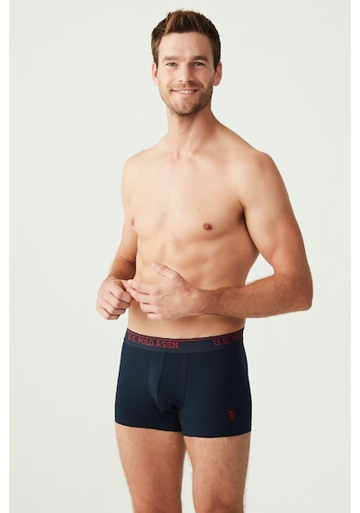 U.S. Polo Assn. 80097 Erkek 3'Lü Boxer 001
