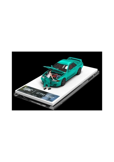 Tpc Nıssan Skyline Gt-r R32 - Full Carbon + Figure - Green - 907819456