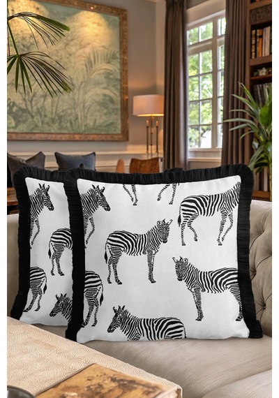Vahşi Doğa Zebra Lüx Saçaklı Yastık Kılıfı-afrika Siyah Beyaz Modern Püsküllü Kırlent Kılıfı Adaçayı Zeytin Yeşili Vahşi Doğa Zebra Lüx Saçaklı Yastık Kılıfı-afrika Siyah Beyaz Modern Püsküllü Kırlent Kılıfı Adaçayı Zeytin Yeşili