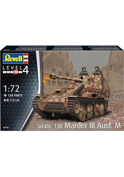 Revell Sd.Kfz.138 Marder Iıı. Ausf.M - 1/72 - 3316