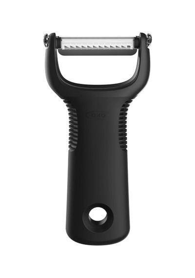 Good Grips Paslanmaz Çelikten Jülyen Şeritler İçin Soyucu, Siyah Diğer