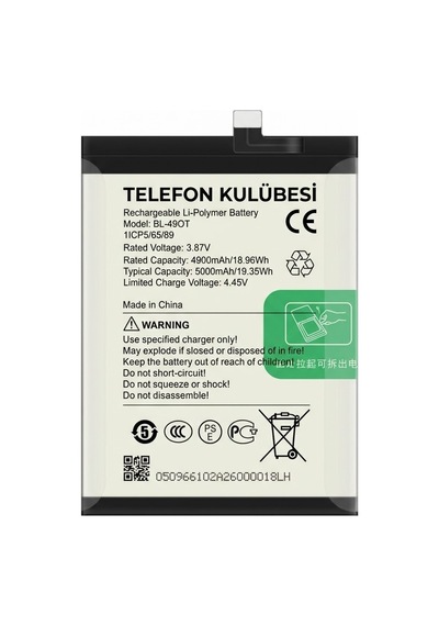 Tecno Camon 20 Pro Uyumlu Batarya Pil Bl-49ot