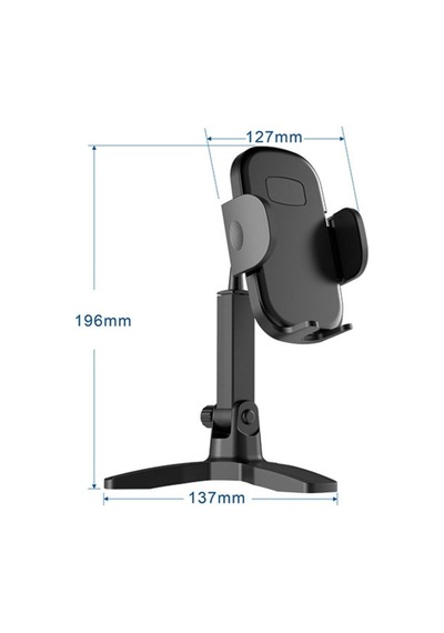Masaüstü Telefon Standı 360 Derece Dönebilen Başlıklı Ayaklı Telefon Tripodu Timya/go1395 198139