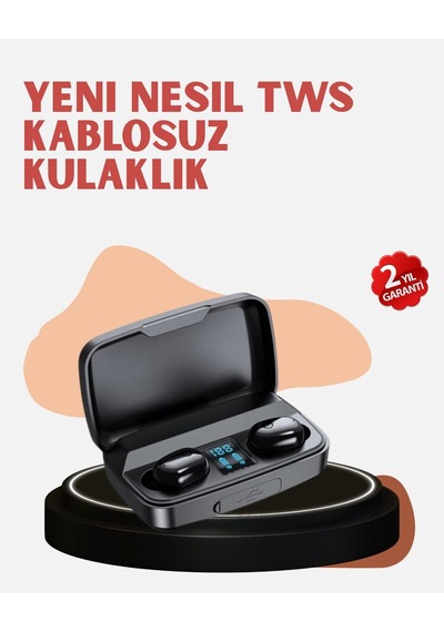 Yüksek Kapasiteli A10s Tws Kablosuz Kulaklık Dokunmatik Kontrol 1
