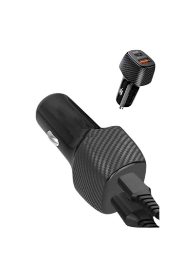 Hızlı Oto Şarj Cihazı 38w Çift Girişli Hızlı Şarj Oto Çakmaklık Type-c Mh-hs8019-8404