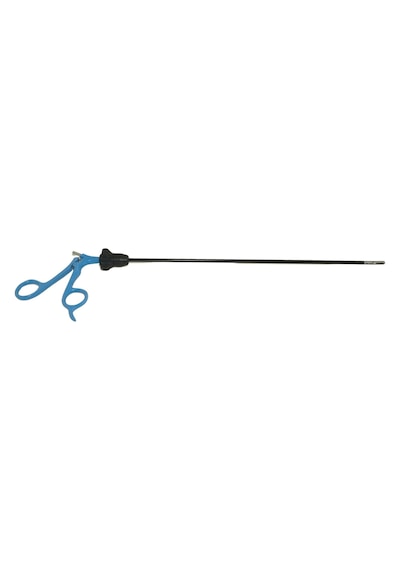 Barışhan Medikal Laparoskopik Reusable Delik Yuvası Pense 5 x 330 MM 22 MM Çene Mavi