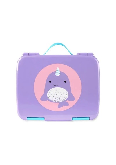 Skip Hop Spark Style Bento Beslenme Kutusu Narwhal Şeffaf