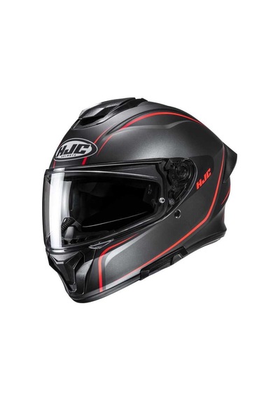 Hjc C71 Kask Quez Mc1sf Siyah - Kırmızı