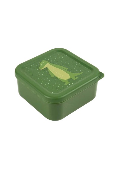 Trixie Unisex Çocuk Mr. Alligator 3lü Atıştırmalık Kabı 05-199 Yeşil