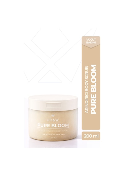 Uraw Pure Bloom Magnolia Arındırıcı Body Scrub 200 ML