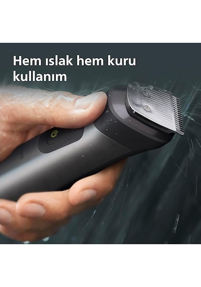 Philips 15'i 1 Arada Erkek Bakım Seti - Yüz/saç/vücut Islak/kuru Kullanım Mg7940/15