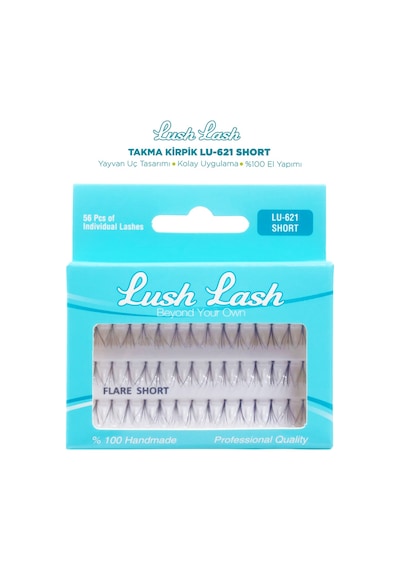 Lush Lash Tekli Takma Kirpik Kısa LU-621