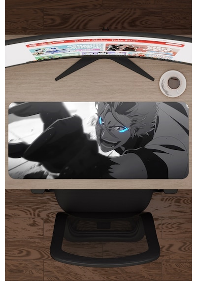 Bleach Anime V5 - 70x30 Xl Gaming Kauçuk Kaymaz Taban Mouse Pad Fare Altlığı