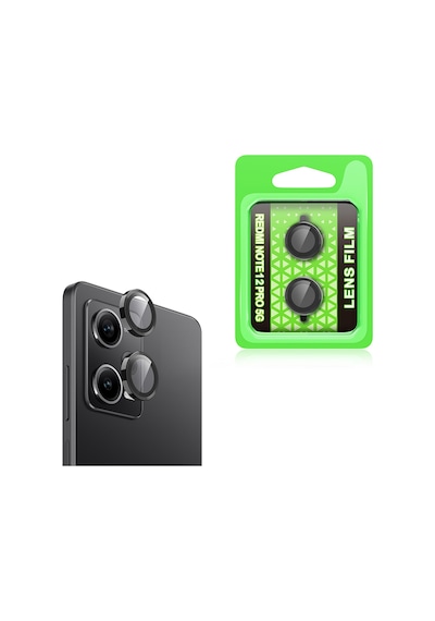 Maks Technology Redmi Note 12 Pro 5g Mkst Cl-07 Kamera Lens Koruyucu - Siyah