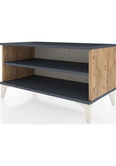Hyperion Şifonyer Tek Raflı 88x44x48 Çam-antrasit Çam