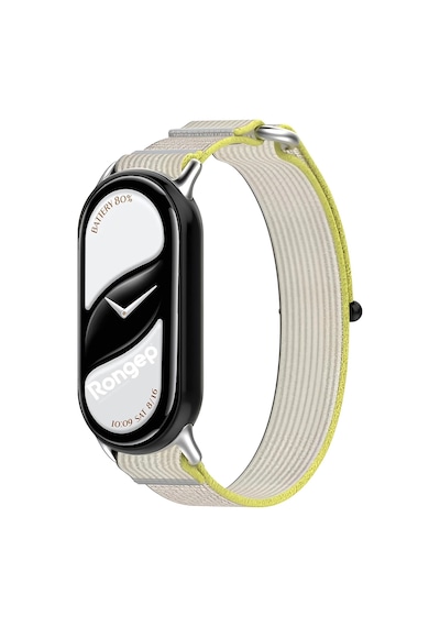 Uyumlu Mi Band 10 9 8 Için Hook Loop Kumaş Kordon Terletmeyen Nefes Alan Hafif Yapılı Cildi Tahriş Etmeyen Tasarım