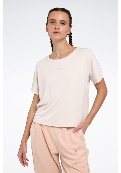 Reebok Rela Tee Bej Kadın Kısa Kol T-shirt Bej