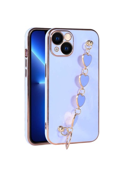 Apple Uyumlu iPhone 13 Kılıf Zore Kalbim Kapak