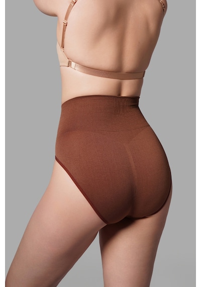 Fit Women ı Yüksek Bel Külot 1010 Kahverengi