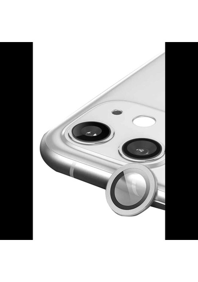 İphone 11 Raze Metal Kamera Lens - Gümüş Diğer