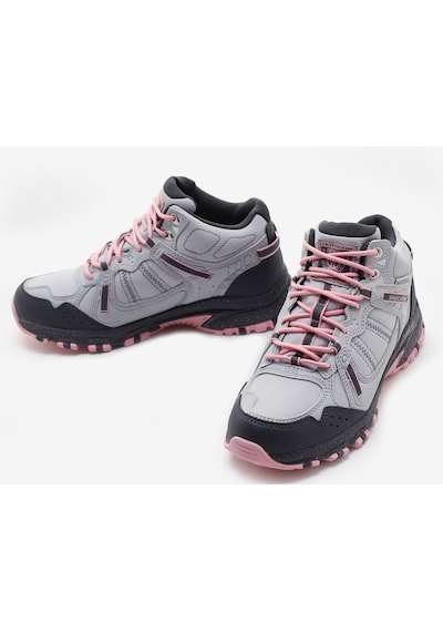 Skechers Hillcrest - Bound Peak Kadın Gri Outdoor Bot 180021 Gypk Gri