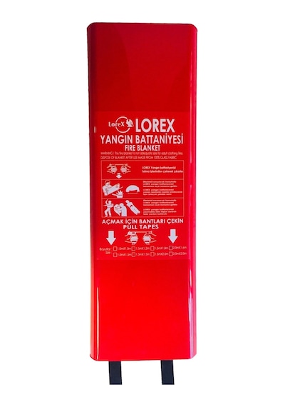 Lorex Lr-Fb1518B Kutulu Yangın Battaniyesi 150 x 180