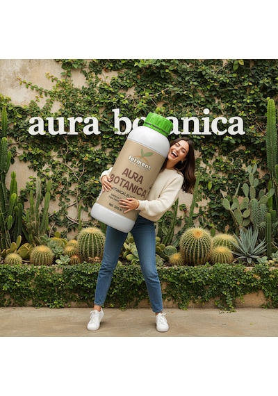 Aura Botanica İkili 500 Ml 2 Adet Kaktüs Ve Skulent İçin Daha Canlı Görünüm Ve Dengeli Büyüme 500 ML