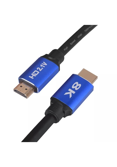 2 Metre Hdmı 2.1v Kablo 8k Ultra Hd 48 Gbps Altın Kaplama Hdmi
