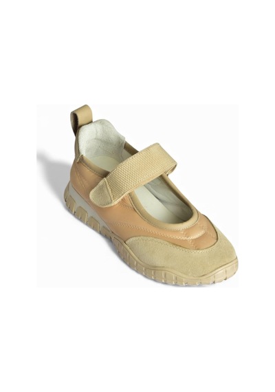 Fox Shoes V312651304 Bej Kumaş Bantlı Günlük Kadın Ayakkabı Bej
