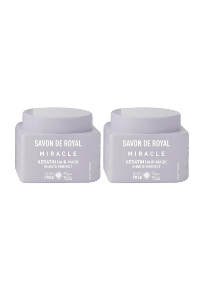 Tr Miracle Saç Bakım Maskesi 250 Ml Canlılığını Yitirmiş Saçlar Pürüzsüz Etkili Keratin Yağı 2 Pake