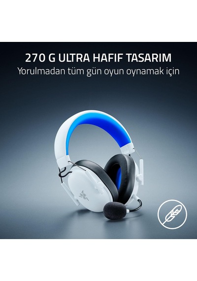 Blackshark V3 X Hyperspeed For Playstation - Kablosuz E-spor Kulaklığı - Ultra Hafif 270g - Sürücüler 50mm - Çıkarılabilir Mikrofon - Hyperspeed 2,4 Ghz & Bluetooth - Ps5/pc Beyas