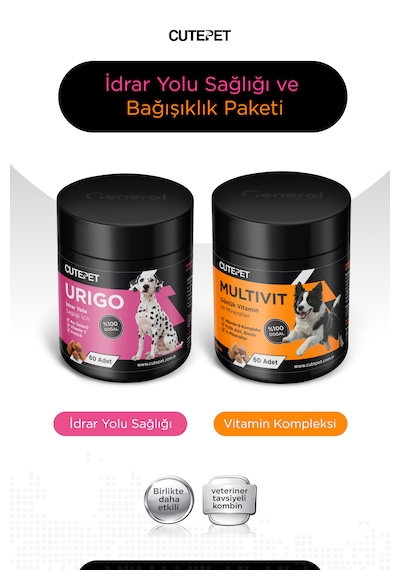 Köpek Idrar Yolu Sağlığı & Bağışıklık Paketi