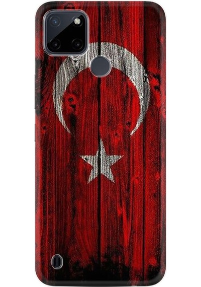 Realme C25Y Kilif Resimli Silikon Sanli Türk Bayragi 2 1317 537570336