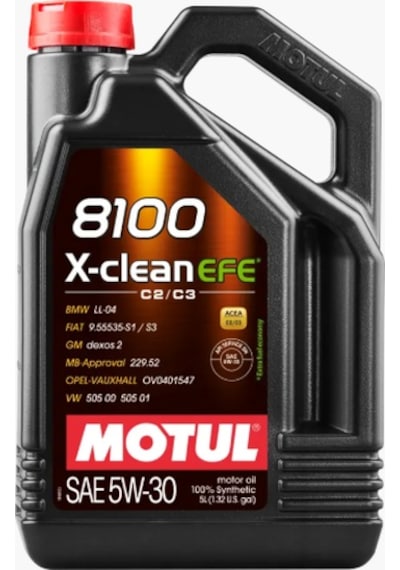 Motul 8100 X-clean Efe 5w-30 Motor Yağı 5l