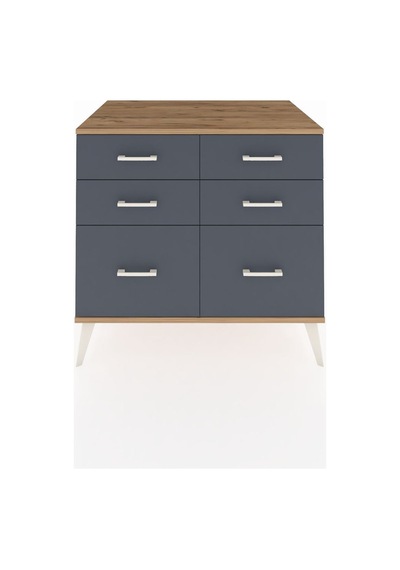 Kronos Şifonyer 6 Çekmeceli 88x59x80 Antrasit-çam/antrasit Çam/antrasit Kronos Şifonyer 6 Çekmeceli 88x59x80 Antrasit-çam/antrasit Çam/antrasit