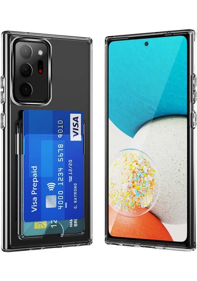Galaxy Note 20 Ultra Kılıf Zore Ensa Kapak Renksiz