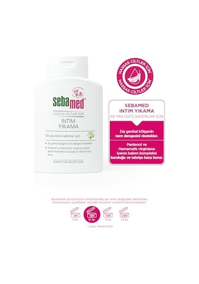 Sebamed Kuruma Ve İrritasyon Karşıtı Menopoz İntim Yıkama - Hassas Cilt Dış Genital Bölge Temizleyici 200ml