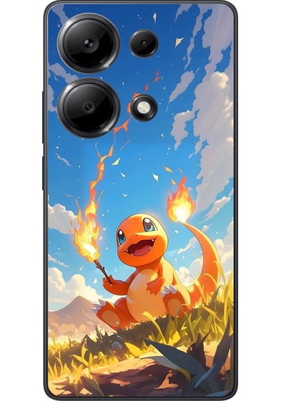 Xiaomi Redmi Note 13 Pro Uyumlu Şeffaf Kılıf Pokemon 5 Tasarımlı