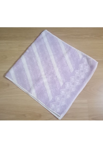 El Ve Yüz Havlusu Çiçekli Eflatun 45x90cm Çok Renkli