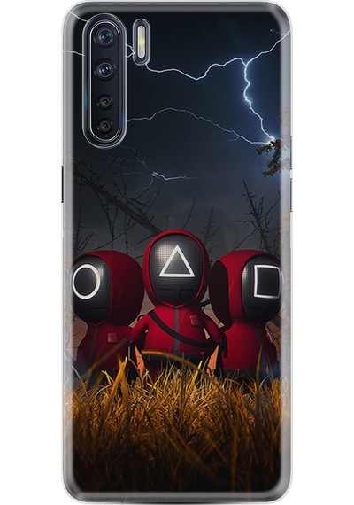 Oppo A31 Kılıf Silikon Desenli Game 1807