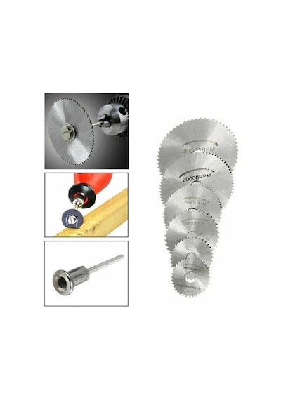 BN5 Gravür Ahşap Kesme Mini Testere Seti Takımı 8 Parça 50-22Mm
