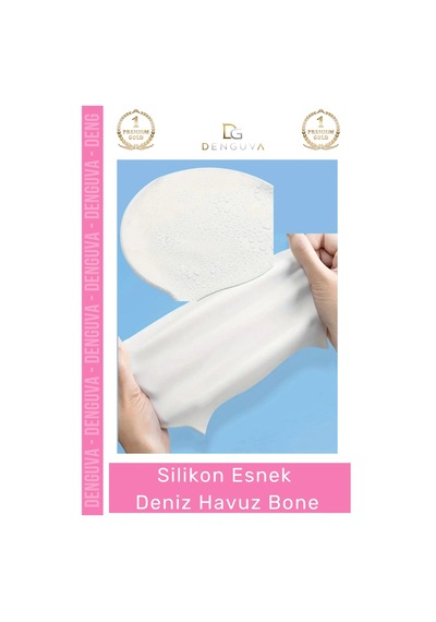 Yüzücübonesi Kaymaz Su Geçirmez Silikon Yüzücü Esnek Sızdırmaz Rahat Yüzme Şapkası Havuz Deniz Bone Çok Renkli