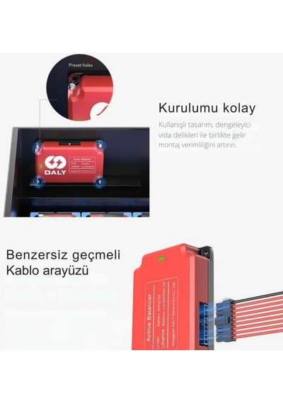 Daly Bms 16s Aktif Balans Cihazı 5a