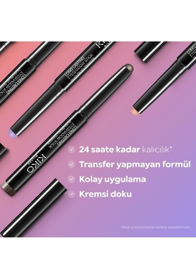 Göz Farı - Long Lasting Eyeshadow Stick - 22 Anthracite -kalıcı, Kremsi Kalem Far Diğer
