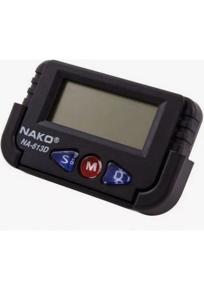 Nako Elektronik Araba Saati, Kronometre, Alarm Saatı 174414957 Siyah
