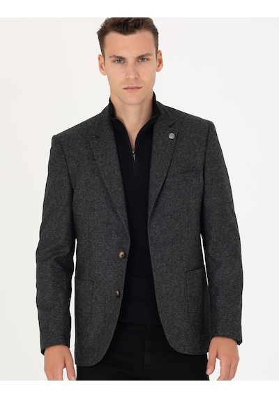 Pierre Cardin Erkek Antrasit Ceket 50272754-vr006 Antrasit