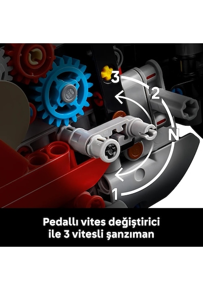 LEGO® Technic Ducati Panigale V4 S Motosiklet 42202 - Yetişkinler için İnşa Edilebilen Yaratıcı Model Yapım Seti (1603 Parça)