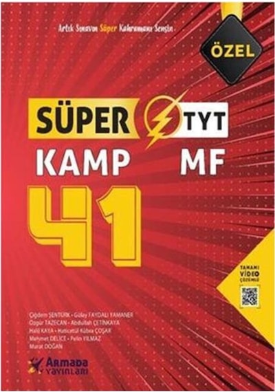 Armada Yayınları Tyt Süper Kamp Kitabı Sayısal