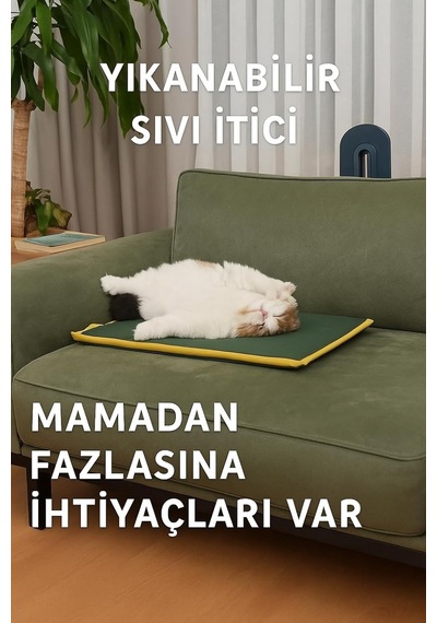4 Mevsim Kedi Köpek Minderi 60 40 Yıkanabilir Pet Yatağı Kedi Köpek Serinletici Minder 60 40 / 4 Mevsim Yatak, So